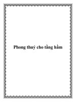 Phong thuỷ cho tầng hầm doc