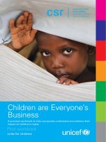Children are Everyone’s Business: A practical workbook to help companies understand and address their impact on children’s rights potx