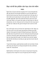 Đọc và kể tác phẩm văn học cho trẻ mầm non. pptx