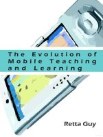 the evolution of mobile teaching and learning pot