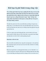 Khi bạn bị phê bình trong công việc pptx