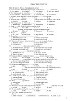 Đề Thi Thử Đại Học KHối A1, Anh 2013 - Phần 5 - Đề 17 pptx