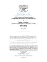 The Euro Imbalances and Financial Deregulation: A Post-Keynesian Interpretation of the European Debt Crisis pot
