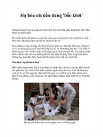 Hạ hỏa cái đầu đang ''''bốc khói'''' pot