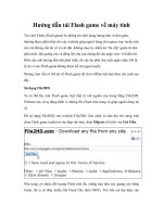 Hướng dẫn tải Flash game về máy tính pptx