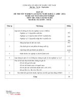 đáp án đề thi thực hành tốt nghiệp khóa 2 - kế toán doanh nghiệp - mã đề thi ktdn - th (26)