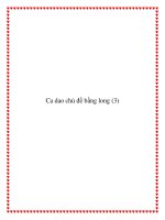 Những bài ca dao chủ đề hài lòng ppt