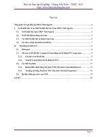 báo cáo thực tập về trạm biến áp 220 kv thái nguyên