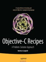 Objective-C Recipes: A Problem-Solution Approach pptx
