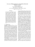 Báo cáo khoa học: 