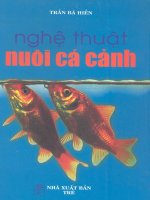 Nghệ thuật nuôi cá cảnh docx