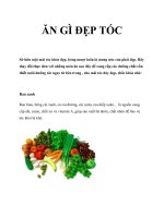 ĂN GÌ ĐẸP TÓC pptx