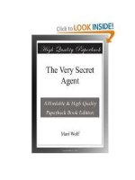 The Very Secret Agent pptx