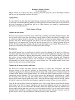 Health for Elderly Women pot