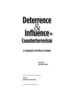 Deterrence and Influence in Counterterrorism ppt