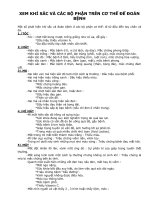 XEM KHÍ SẮC VÀ CÁC BỘ PHẬN TRÊN CƠ THỂ ĐỂ ĐOÁN BỆNH pot