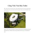 Công Viên Văn Hóa Toilet docx