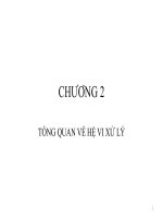 CHƯƠNG 2. TỔNG QUAN VỀ HỆ VI XỬ LÝ ppt