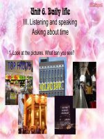 Unit 6 III Reading and writing potx