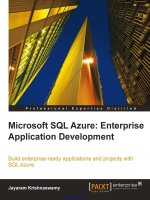 Microsoft SQL Azure: Enterprise Application Development potx