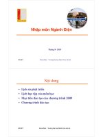 Nhập môn ngành điện pot