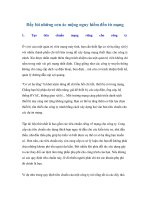 Đẩy lùi những cơn ác mộng nguy hiểm đến từ mạng potx