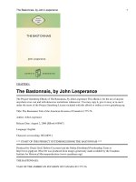 The Bastonnais Tale of the American Invasion of Canada in 1775-76 ppt