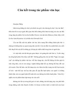 Câu kết trong tác phẩm văn học docx