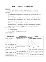 tính chất ba đường phân giác của tam giác - gv.đ.t.hồng