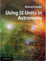 USING SI UNITS IN ASTRONOMY pptx