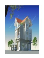 Xây biệt thự phố trên đất 8,5m x 11m potx