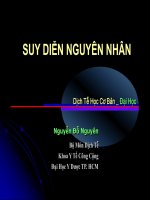 Suy diễn nguyên nhân docx