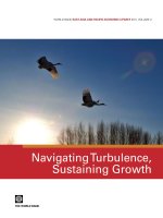 east asia and pacific economic update 2011. navigating turbulence, sustaining growth