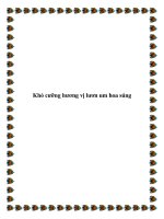 Khó cưỡng hương vị lươn um hoa súng potx