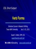 developing an academic writing style and building english vocabulary