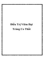 Điều Trị Viêm Đại Tràng Co Thắt pptx