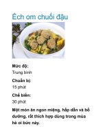 Ếch om chuối đậu docx