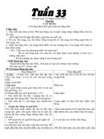TUẦN 33 GIÁO ÁN LỚP 1 NĂM HỌC 2013 - 2014