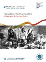 HUMAN RIGHTS TRANSLATED: A Business Reference Guide potx