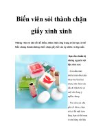 Biến viên sỏi thành chặn giấy xinh xinh potx