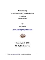 Combining Fundamental And Technical Analysis potx