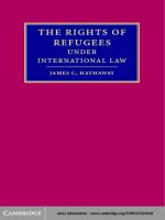 THE RIGHTS OF REFUGEES UNDER INTERNATIONAL LAW doc