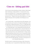 Cảm ơn - không quá khó pdf