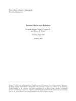 Interest Rates and Inﬂation doc