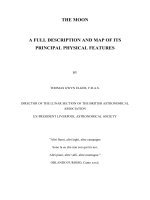 THE MOON A FULL DESCRIPTION AND MAP OF ITS PRINCIPAL PHYSICAL FEATURES doc