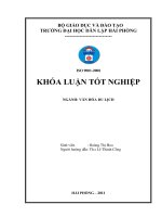 Một số giải pháp nhằm nâng cao hiệu quả chính sách xúc tiến hỗn hợp trong hoạt động kinh doanh lữ hành tại Công ty TNHH TM và DVDL Long Huy