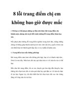 8 lỗi trang điểm chị em không bao giờ được mắc pdf