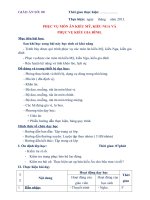 GIÁO ÁN THỰC HÀNH SỐ 8 - PHỤC VỤ MÓN ĂN KIỂU MỸ, KIỂU NGA VÀ PHỤC VỤ KIỂU GIA ĐÌNH pot