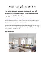 Cách chọn ghế sofa phù hợp doc