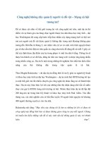 Công nghệ không dây quản lý người và đồ vật – Mạng xã hội tương lai? pptx